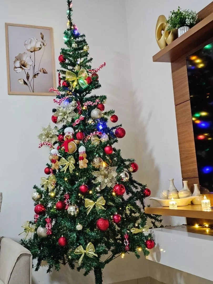 Árvore de Natal fotografada por cliente — foto 2