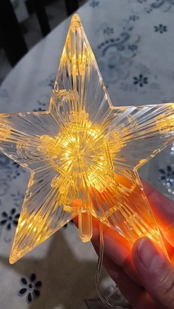 Estrela LED fotografada por cliente — foto 2