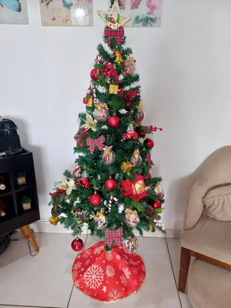 Árvore de Natal fotografada por cliente — foto 1